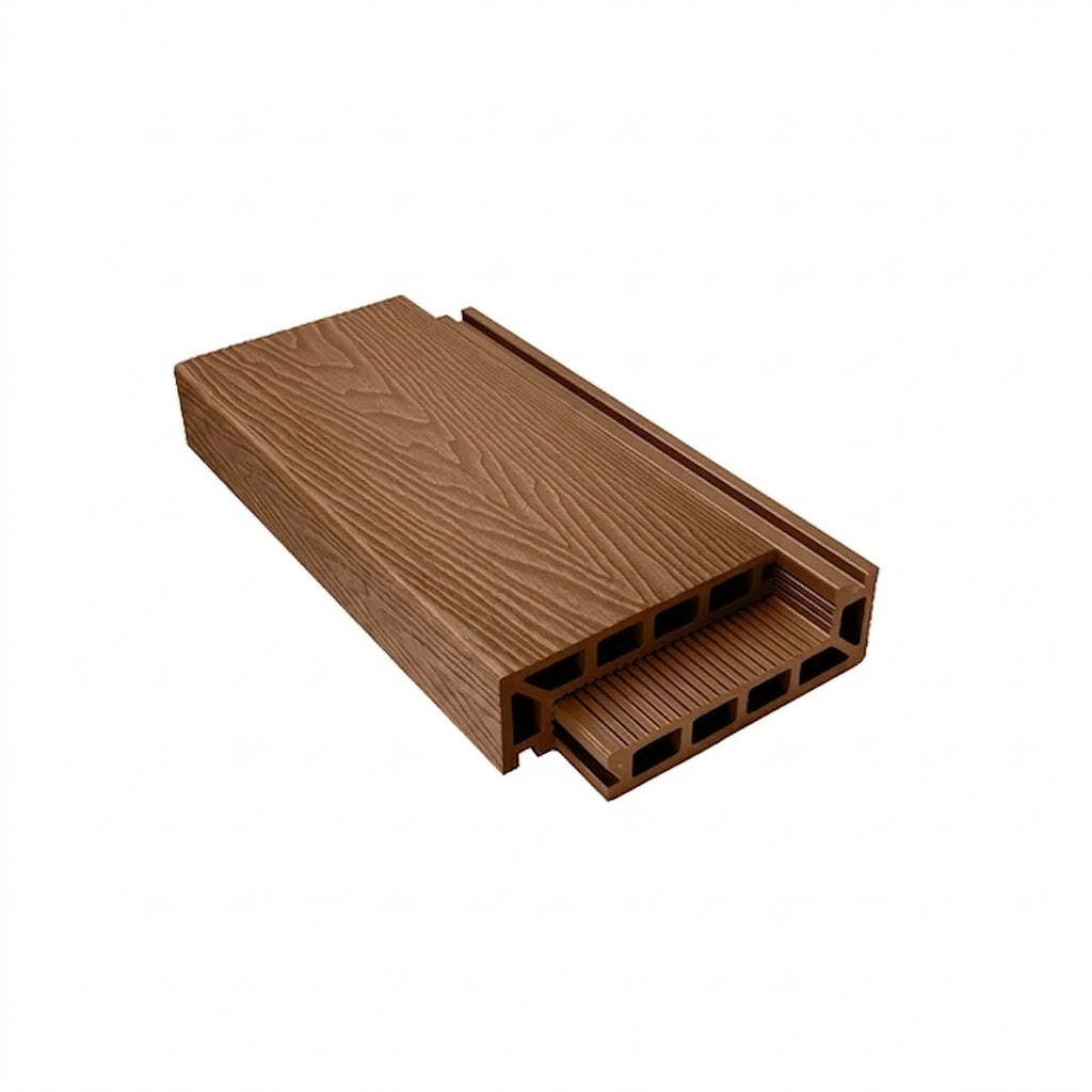 3.6m Teak Composite Step Edge