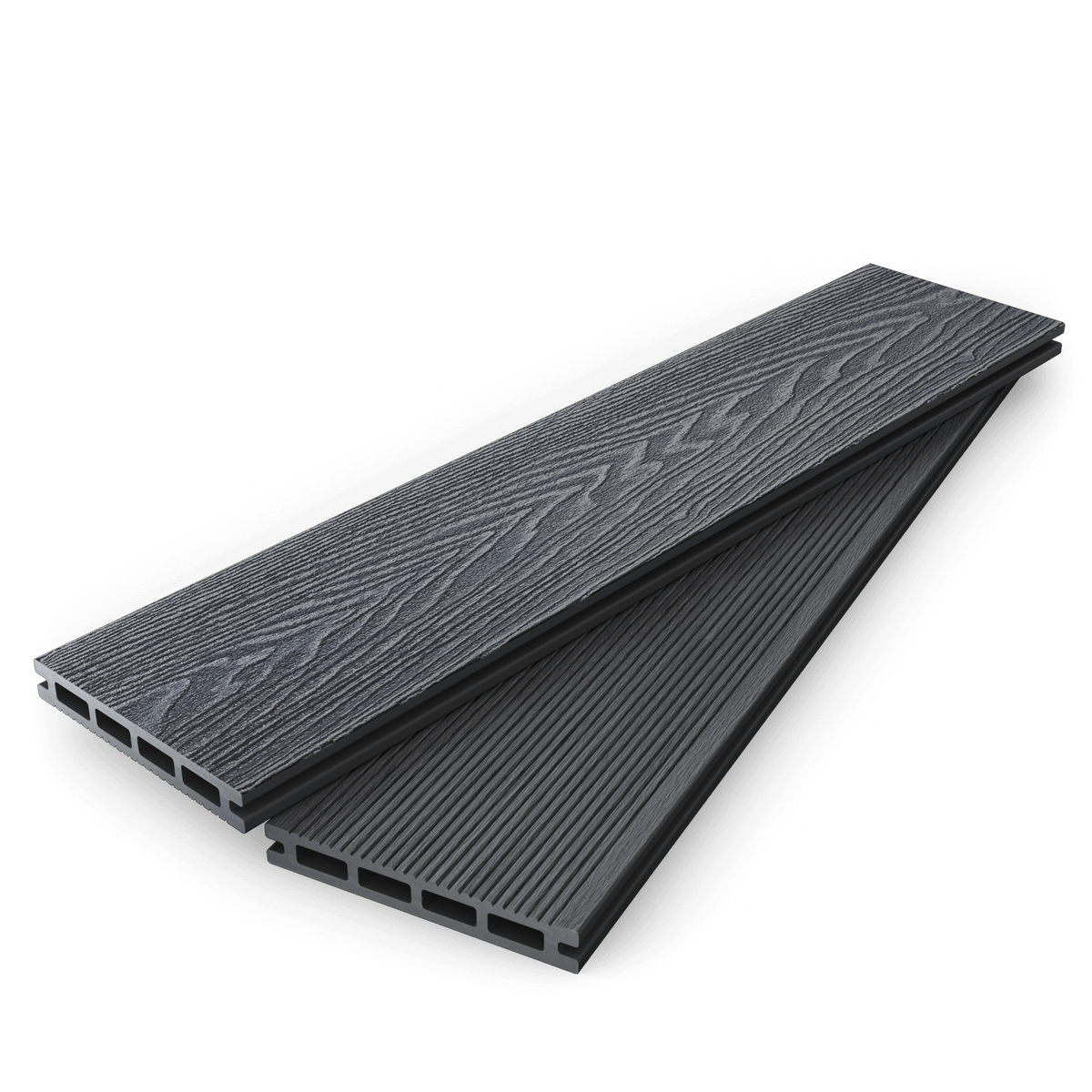 Dark Grey composite decking boards